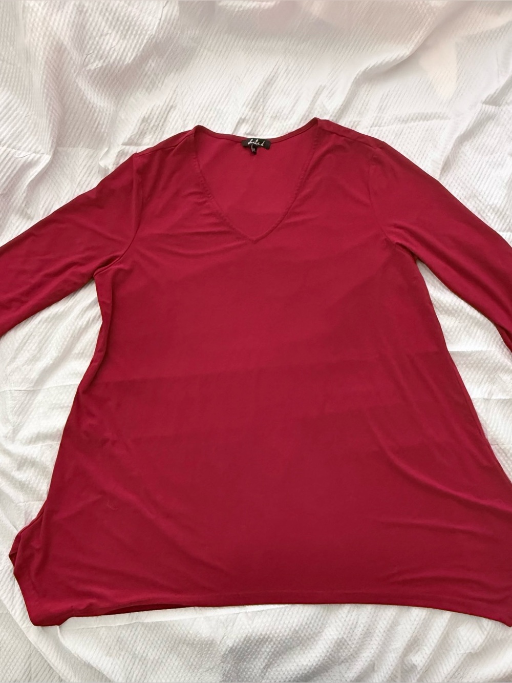 Red tunic size XL women’s